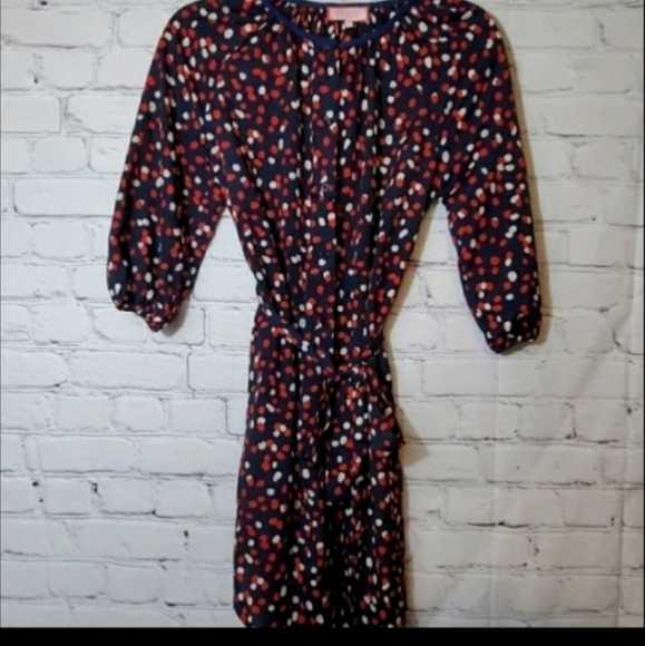 Best Society Classic Mod Polka Dot Print Dress - Picture 1 of 4